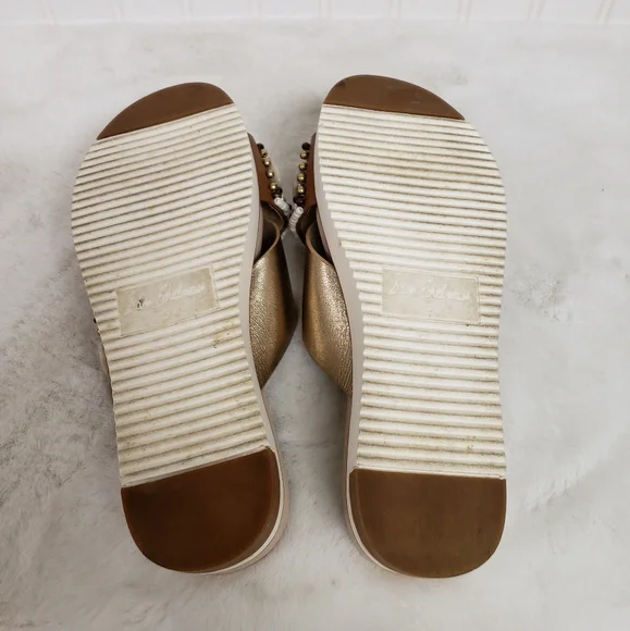 Sam Edelman Audrea Seashell  Beaded Slides Sandals 6.5 - Picture 4 of 9